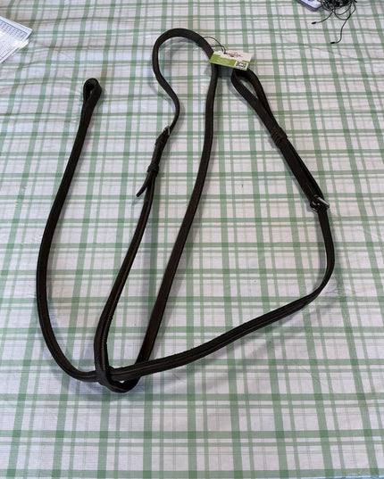 martingale dark brown leather 