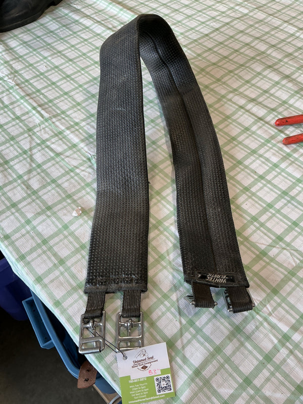 English Girth – Wintec Elastic, Black Neoprene, 53" | Used, Good