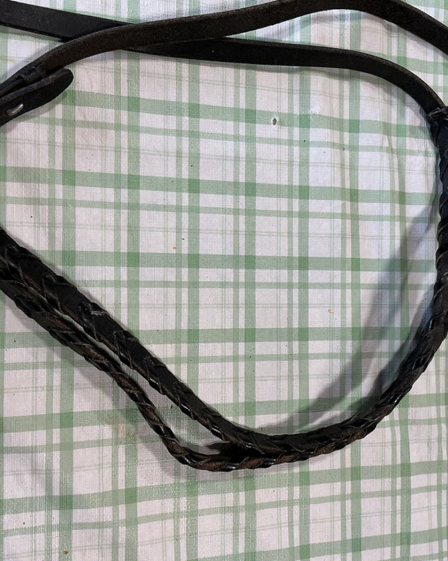 english reins black