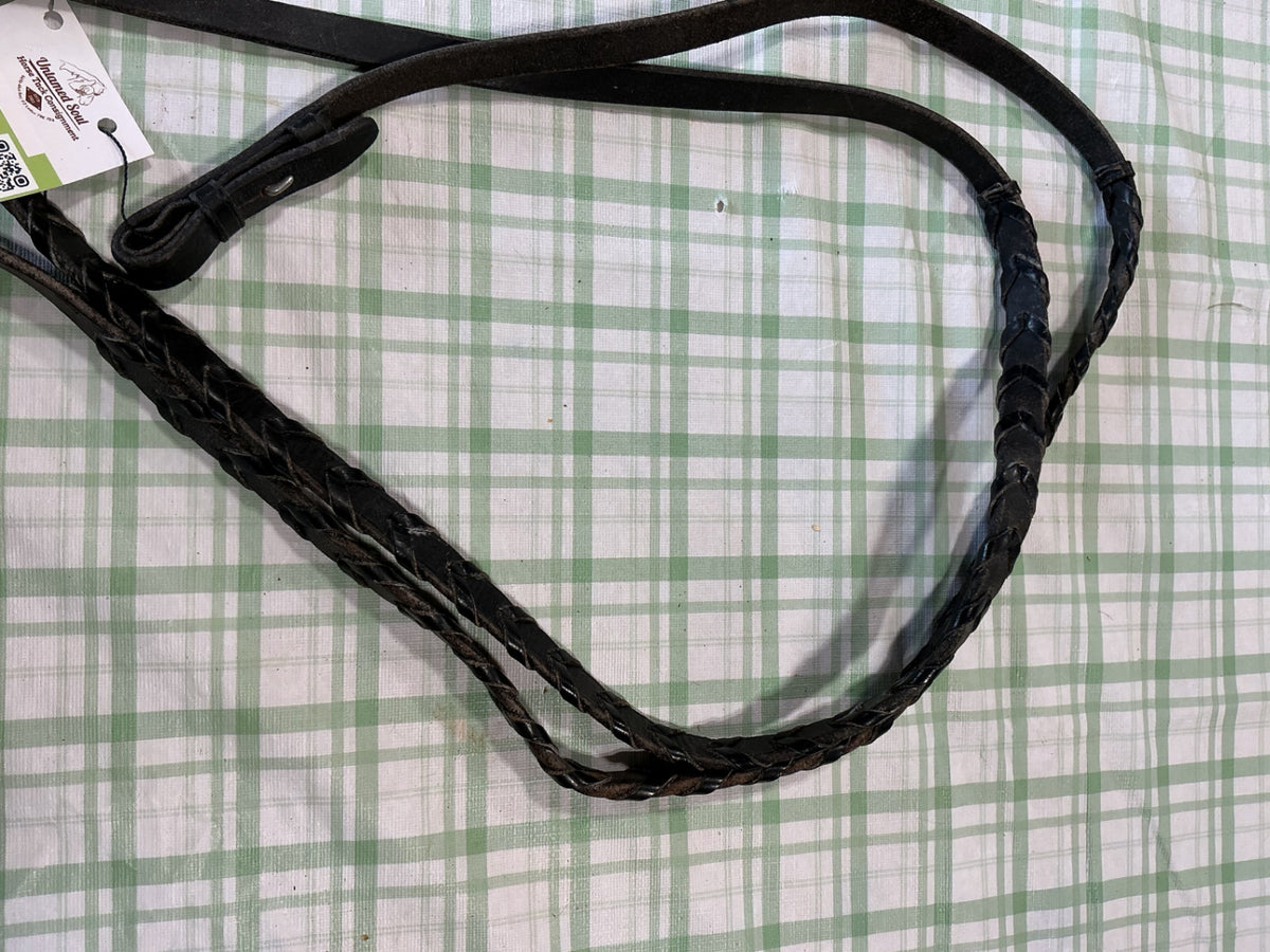 english reins black