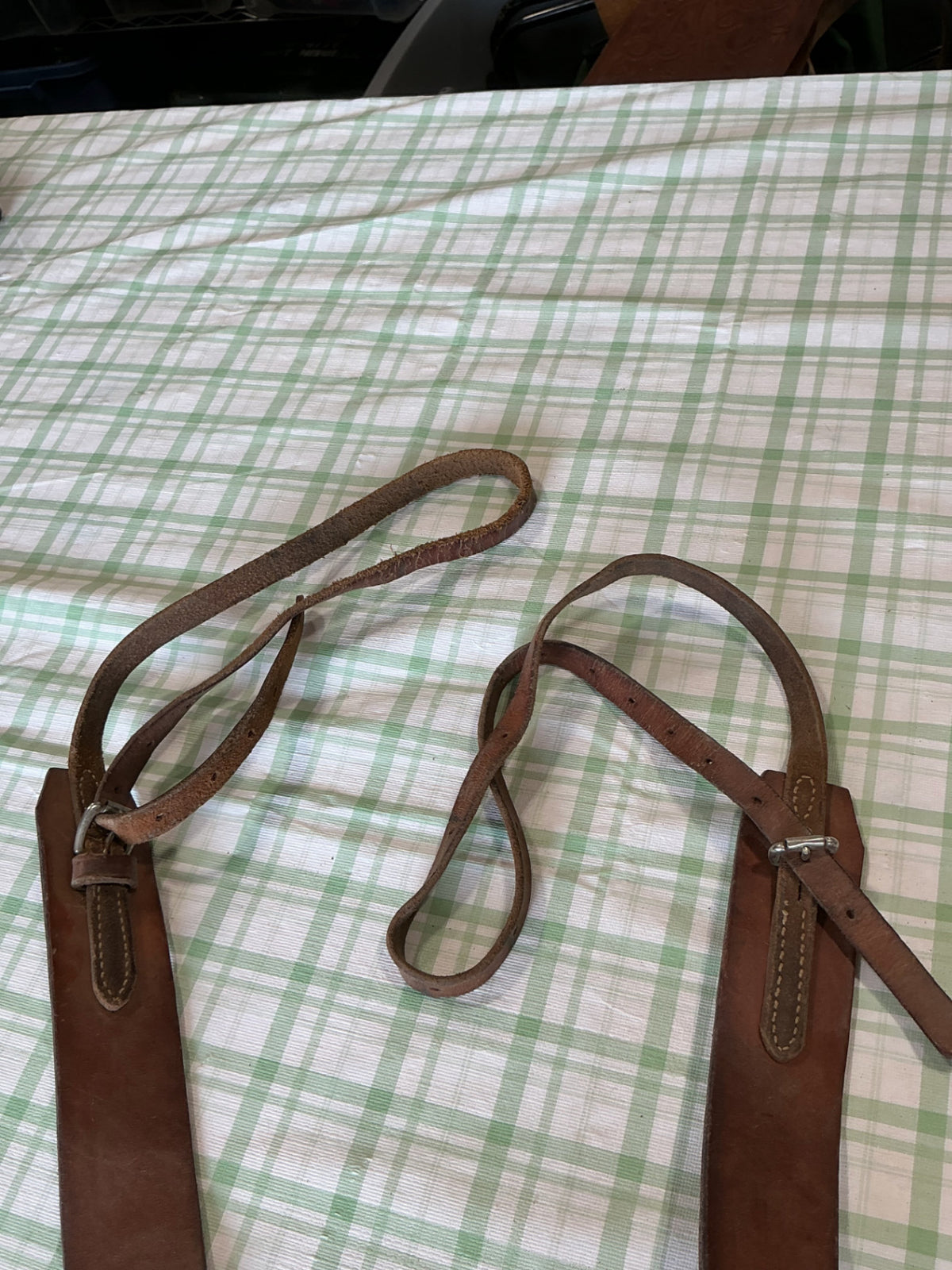 tripping collar dark leather 