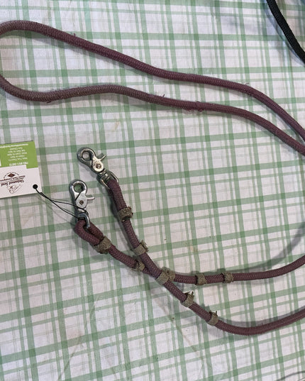 western reins short nylon