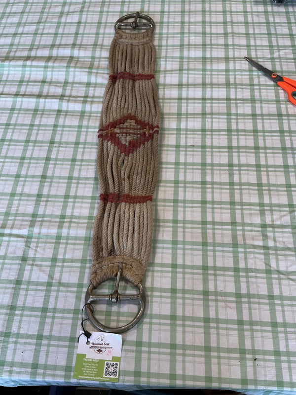 Western Cinch – Red & White Rope, 29" (B) | Used, Good