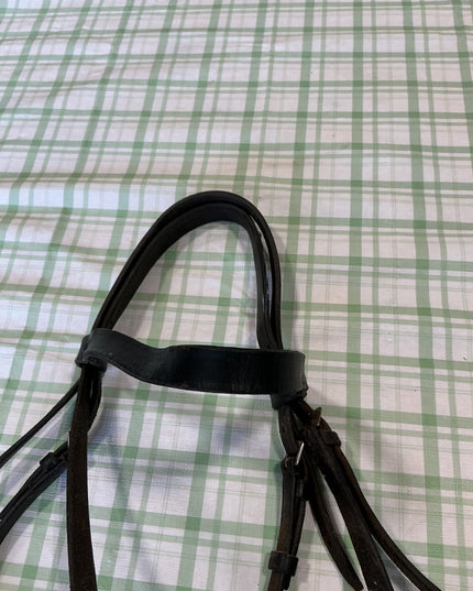 english nose band black 