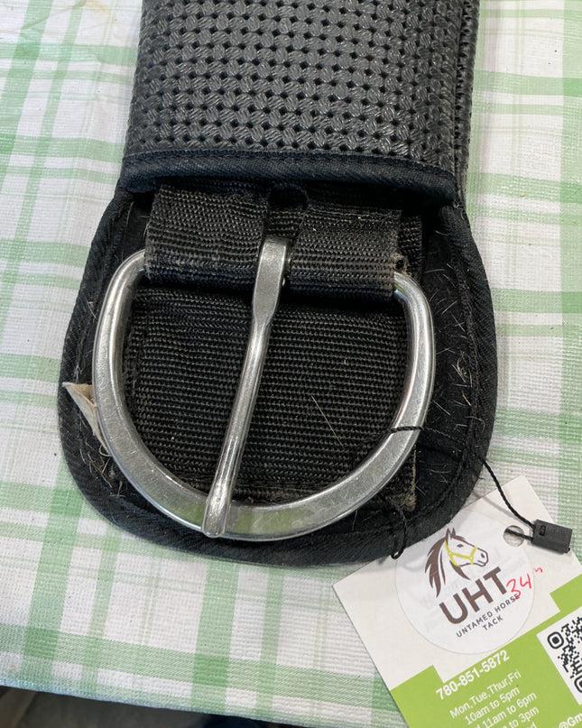 english dressage girth 34" black neoprint 