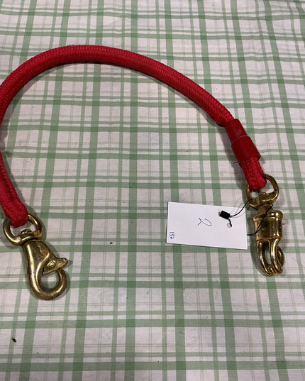 trailer ties red nylon 
