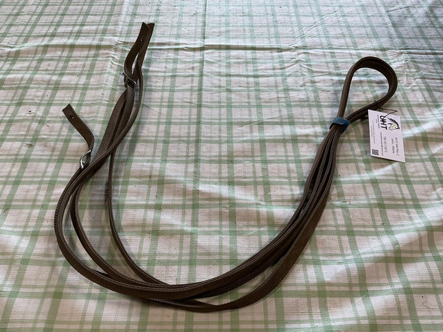 Western Reins Nylon Brown 
