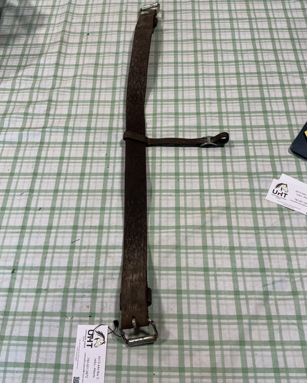 back cinch leather with extra strap 