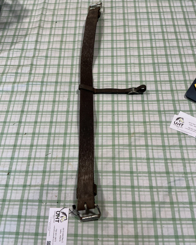 back cinch leather with extra strap 