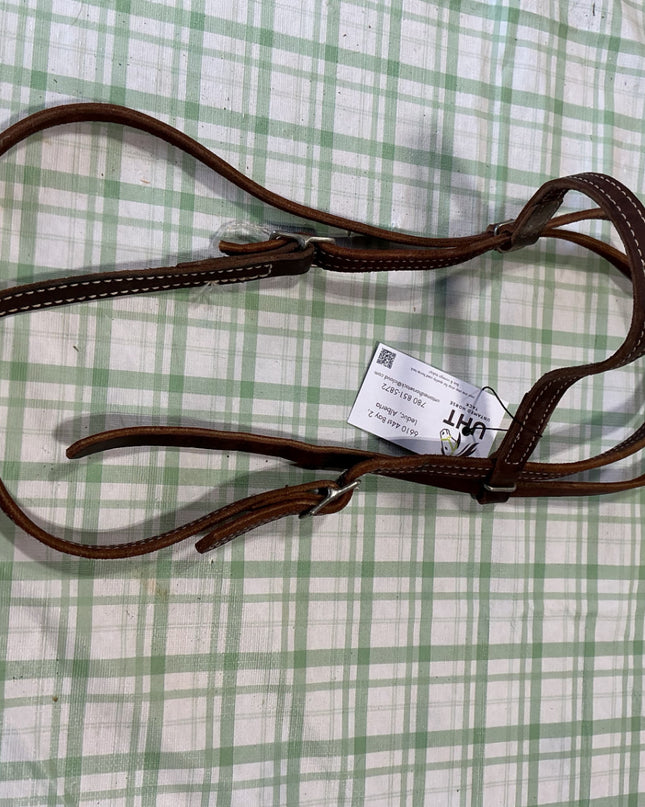 western bridle leather