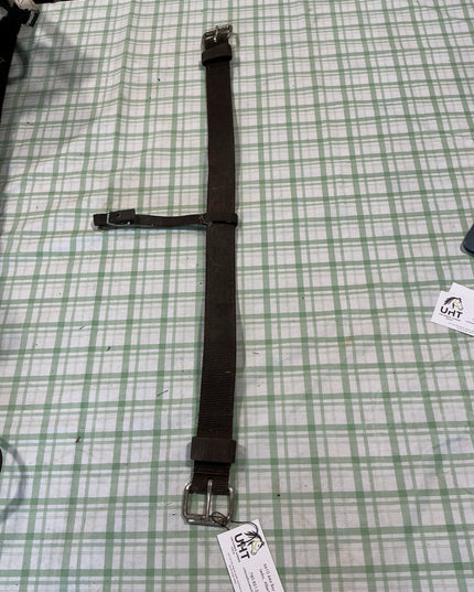 back cinch leather with extra strap 