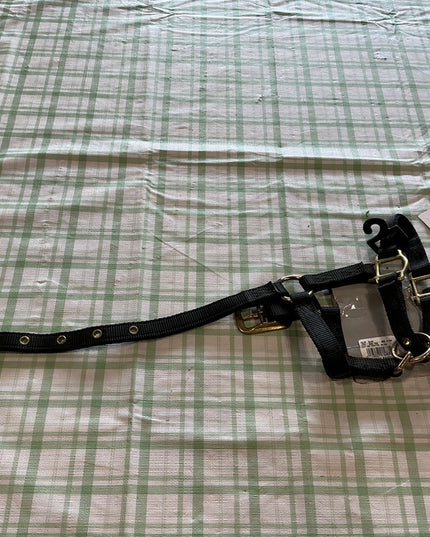 Nylon Halter Black Mini / yearling 