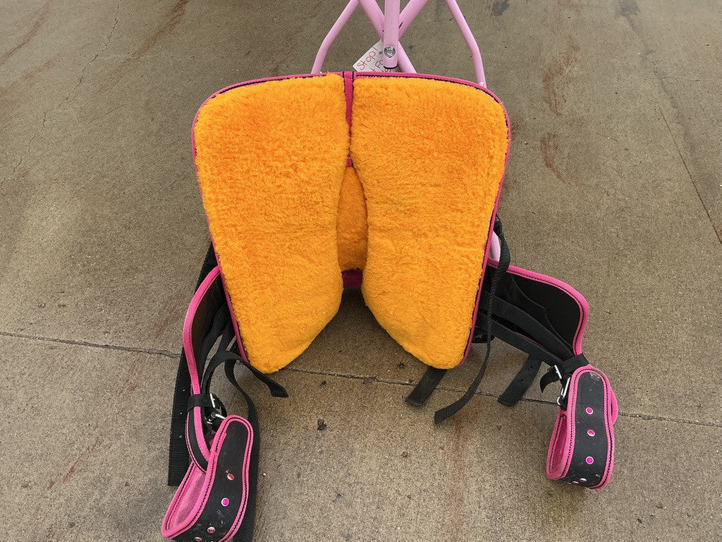 Western Saddle Kids - Pink 12" G6"