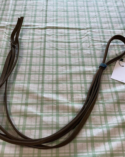 Western Reins Nylon Brown 