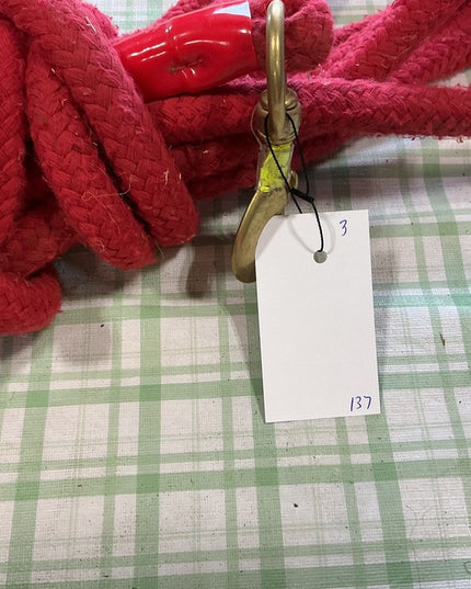 Lunge Line red 23'