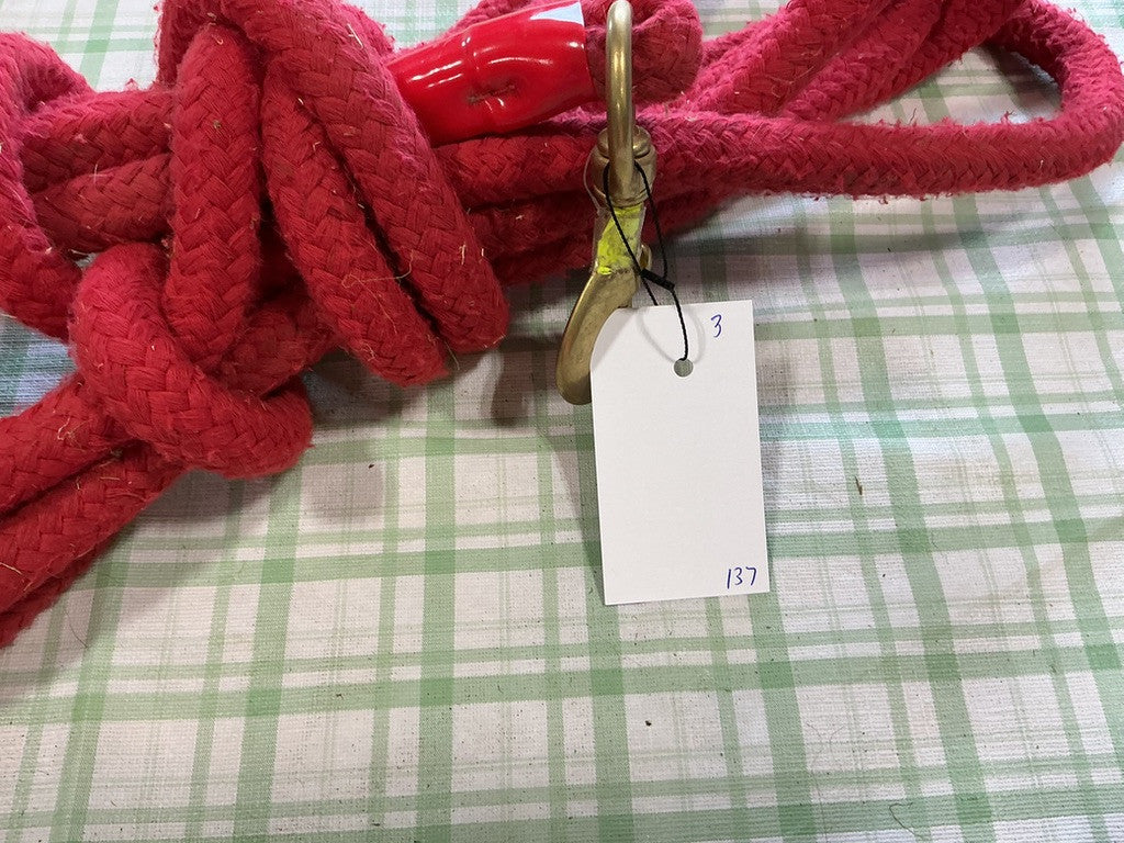 Lunge Line red 23'
