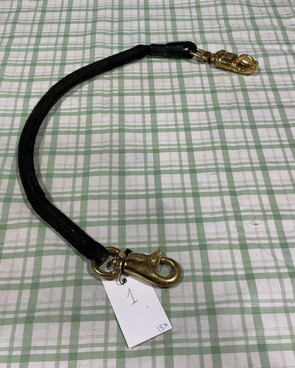 trailer tie black nylon 