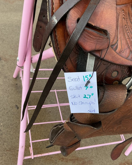 Western Saddle S15" G7" King of Texas