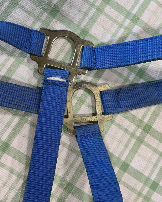 halter nylon blue 