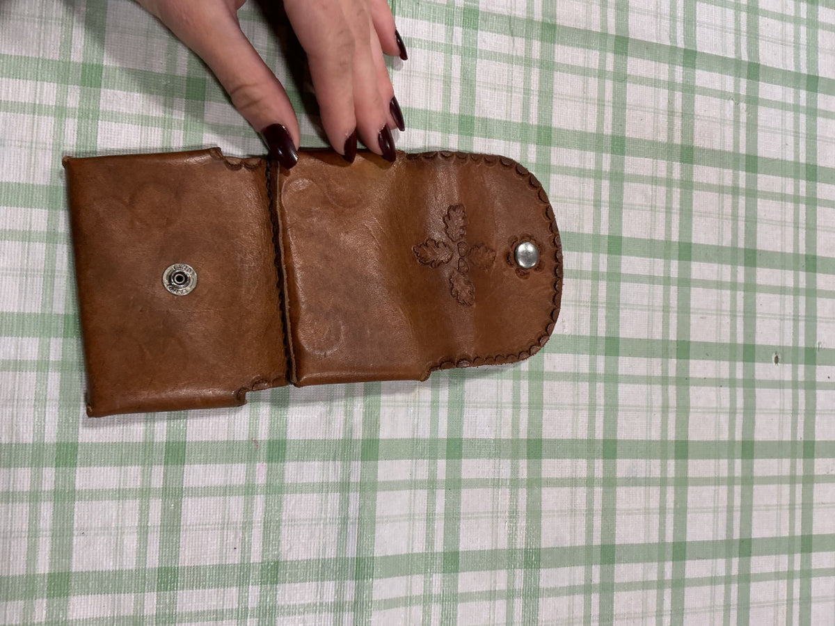 western leather wallet