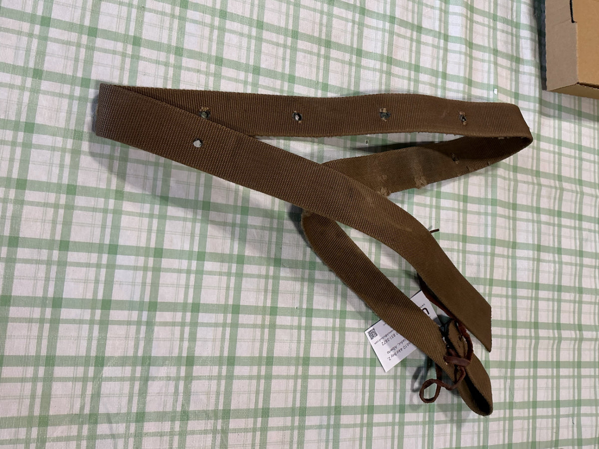 western latigo nylon brown