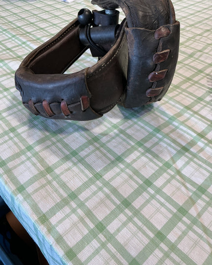 western leather stirrups 