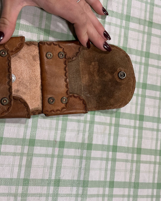 western leather wallet