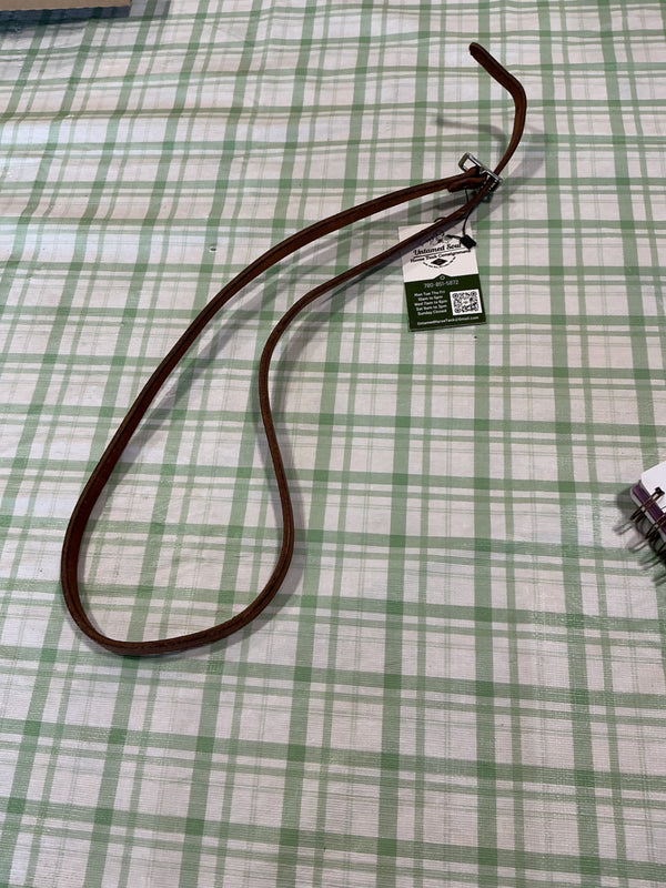 Western Throat Latch – Light Brown Leather | Used, Very Good
