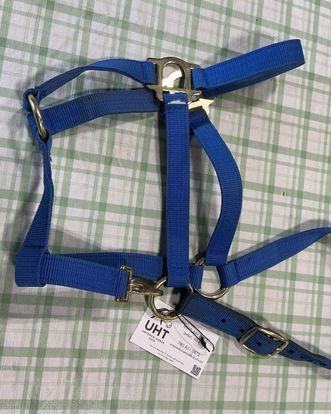 halter nylon blue 