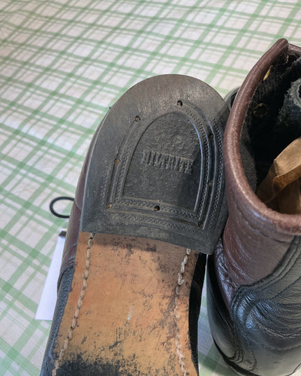 paddock boots black and brown leather 