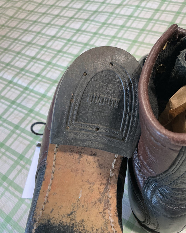 paddock boots black and brown leather 