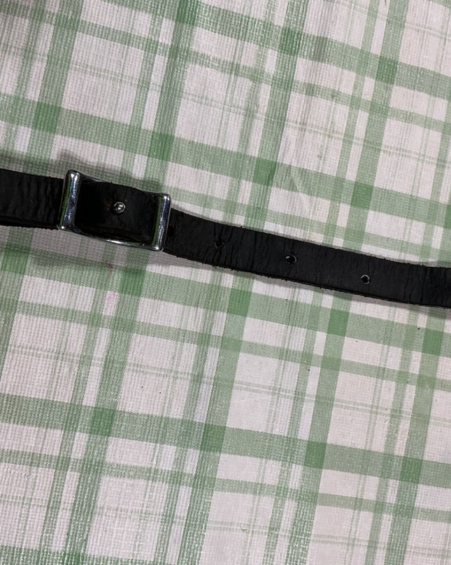 back cinch keeper leather