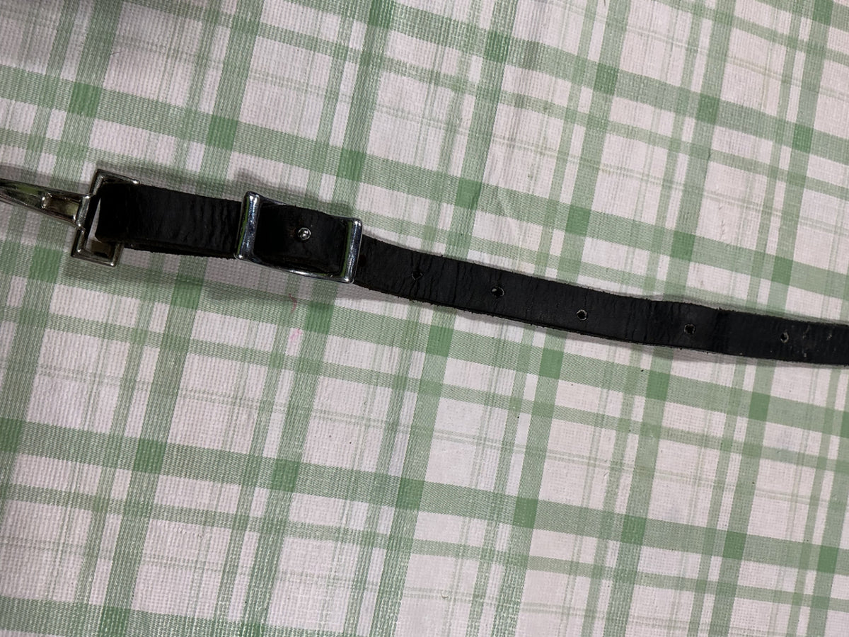 back cinch keeper leather