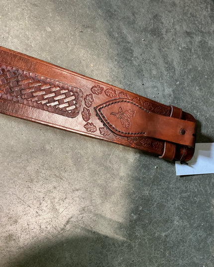 gun belt holster leather 