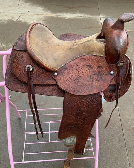 Western Saddle S14" G8" 