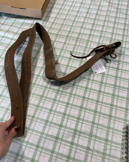 western latigo nylon brown 