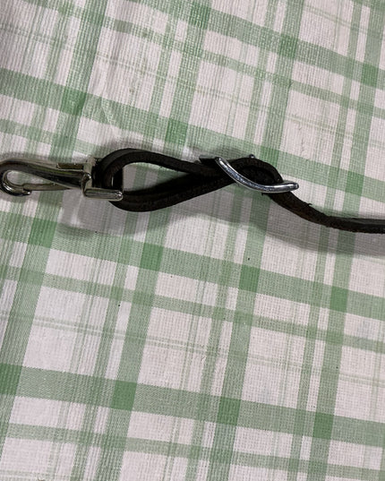 back cinch keeper leather 