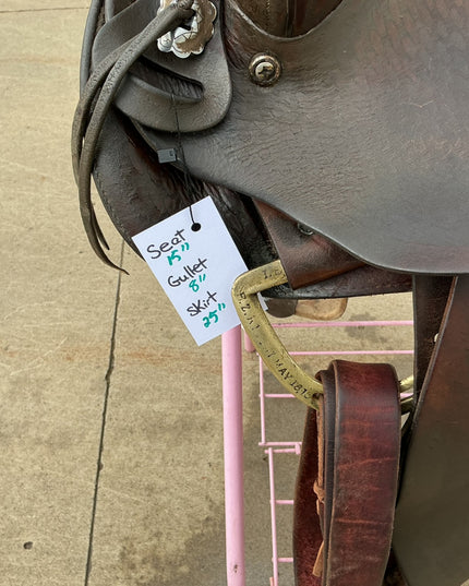 Western Saddle S15" G8"