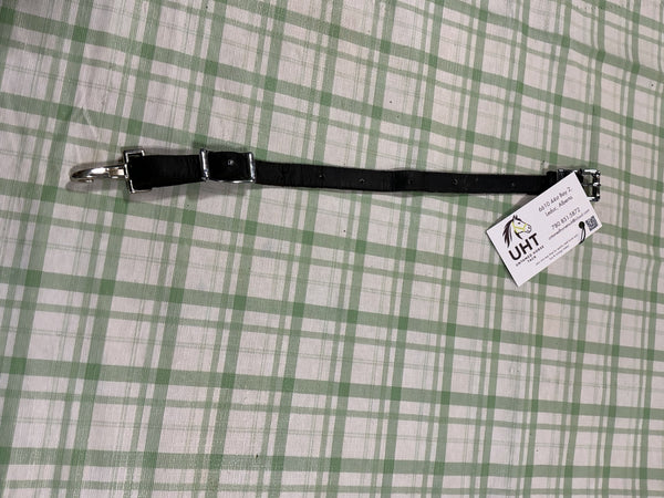 Western Cinch Keeper – Black Leather | Used, Good
