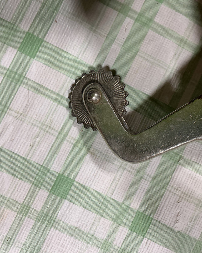 spurs silver spur rollers no back strap