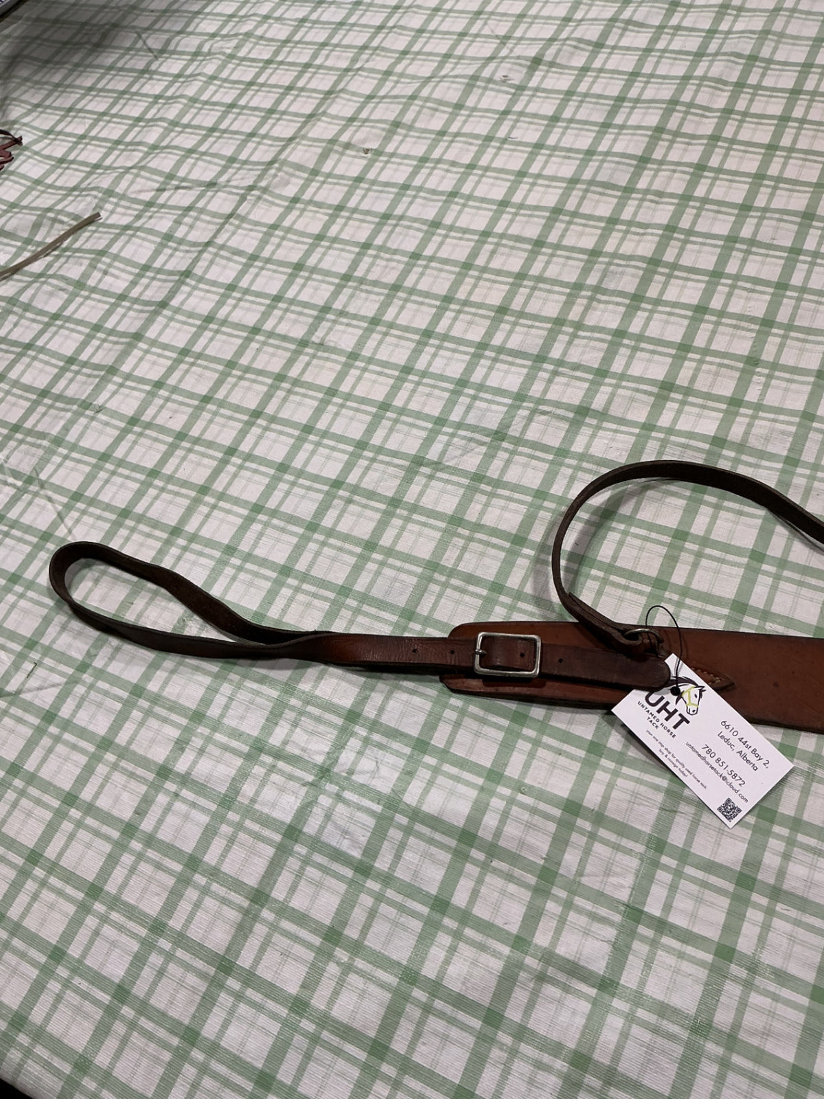 tripping collar leather dark brown