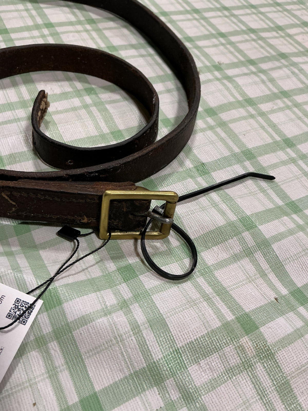 extra leather strap with clip