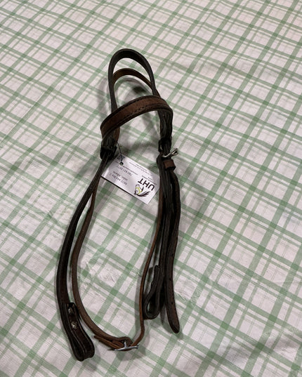 western leather bridle 