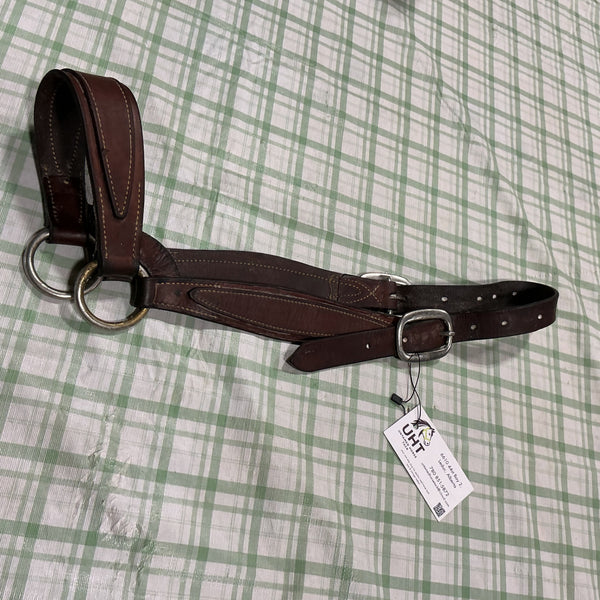 Livestock Halter – Leather, Cow, Large | Used, Good