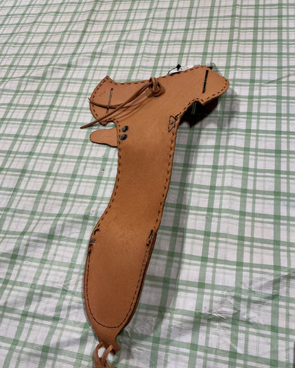 western leg holster leather 