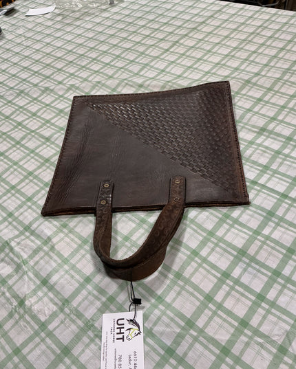 western leather purse