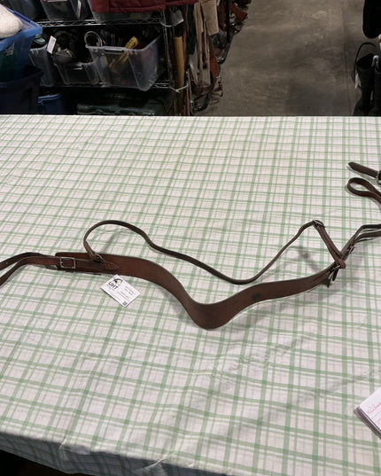 tripping collar leather dark brown 