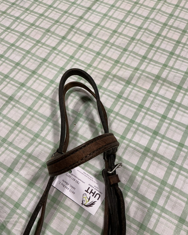 western Headstall leather