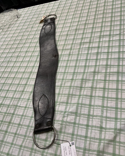 leather back cinch no clips 
