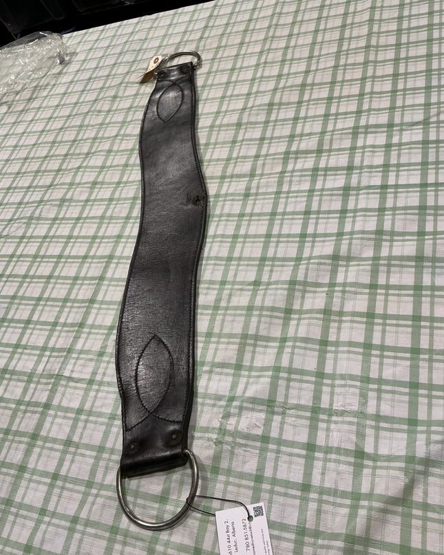leather back cinch no clips